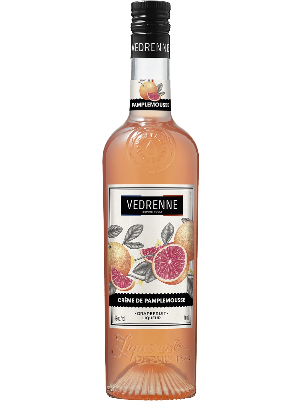 Vedrenne Pink Grapefruit Pamplemousse Grapefruit Liqueur 700ml